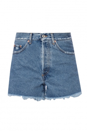 Denim shorts with print, zdjęcie 1 Denim shorts with print od Off White